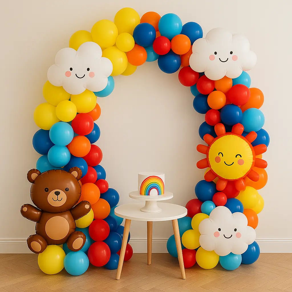 بادکنک آرایی حرفه‌ای و شیک برای جشن‌ها